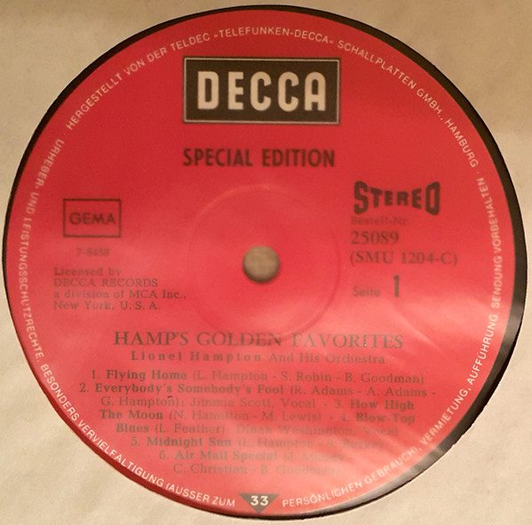 ladda ner album Lionel Hampton - Hamps Golden Favorites