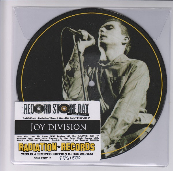 Joy Division – Love Will Tear Us Apart (Limited Edition 7″ Silver