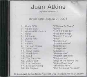 Juan Atkins - Legends: Volume 1 album cover