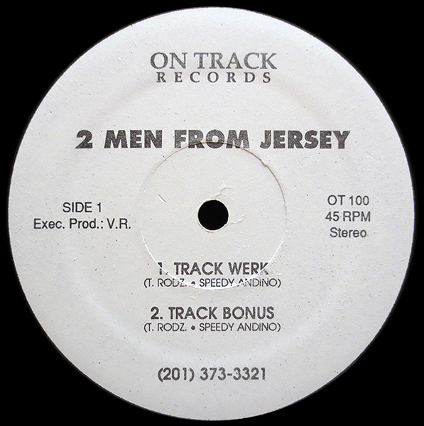 2 Men From Jersey – Track Werk (1989, Vinyl) - Discogs