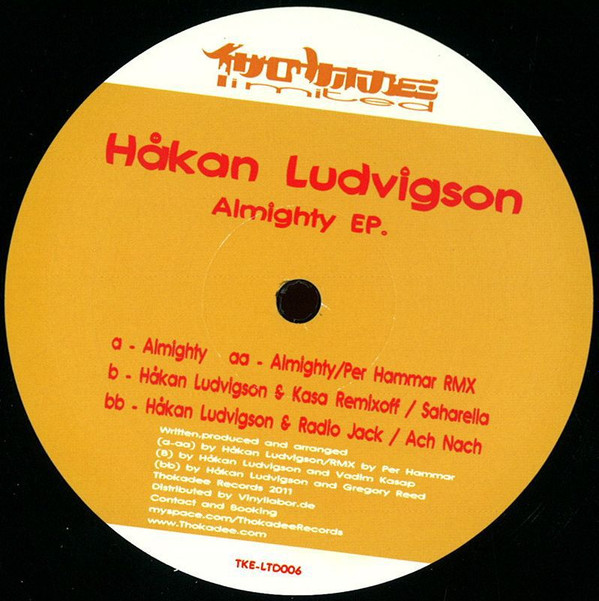 lataa albumi Håkan Ludvigson - Almighty EP