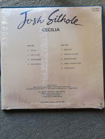 last ned album Josh Sithole - Cecilia