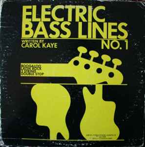Electric Bass Lines No. 1 - Carol Kaye