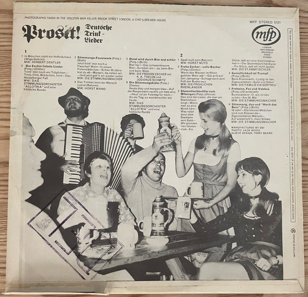 last ned album Various - Prosit Deutsche Trink Lieder
