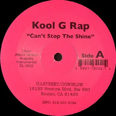Kool G Rap – Can’t Stop The Shine / Thugs Anthem