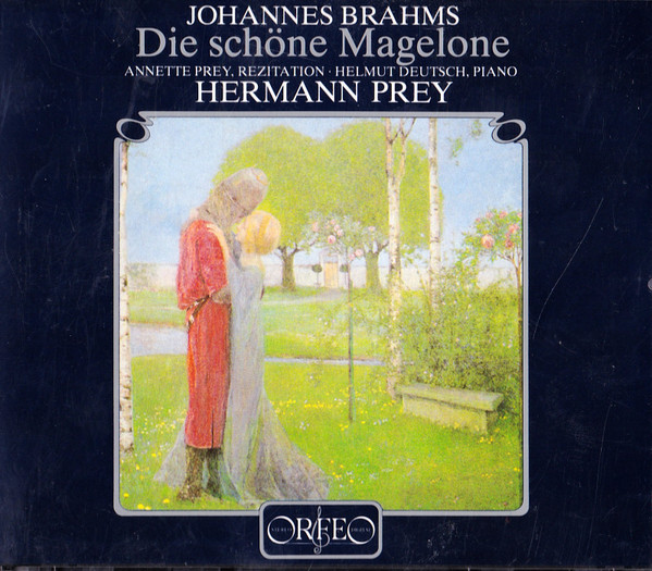 baixar álbum Hermann Prey, Johannes Brahms, Annette Prey, Helmut Deutsch - Die Schöne Magelone