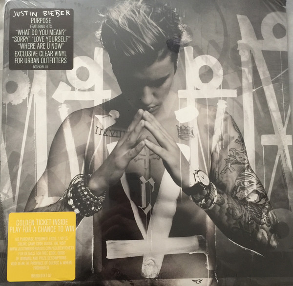 Justin Bieber – Purpose (2015, Clear, Vinyl) - Discogs