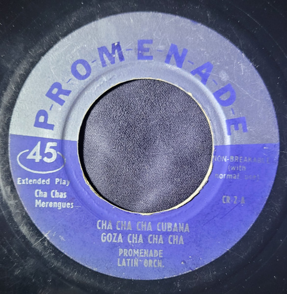 Promenade Latin Orch. Cha Cha Cha Cubana Vinyl Discogs