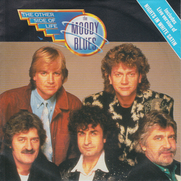 The Moody Blues – The Other Side Of Life (1986, Blue Translucent