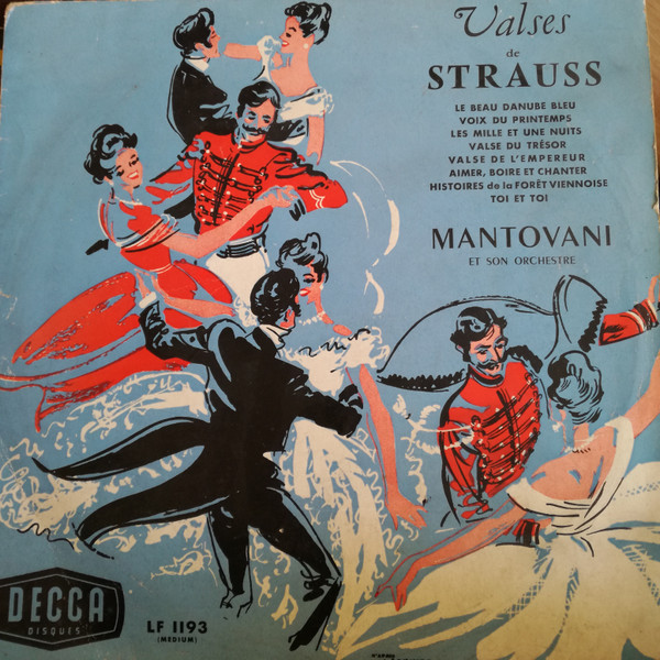 Montovani Et Son Orchestre – Valses De Strauss (1964, Vinyl) - Discogs