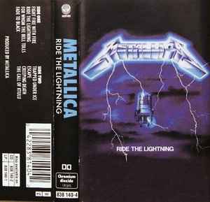 Metallica – Ride The Lightning (1989, Cassette) - Discogs