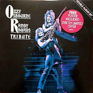 Ozzy Osbourne / Randy Rhoads – Tribute (1987, Vinyl) - Discogs