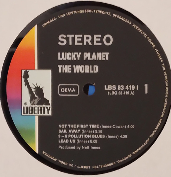 The World - Lucky Planet | Releases | Discogs