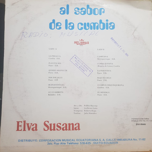 Album herunterladen Elva Susana - Al Sabor De La Cumbia