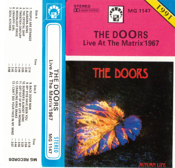 The Doors – The Matrix Tapes - Live San Francisco 1967 (2011