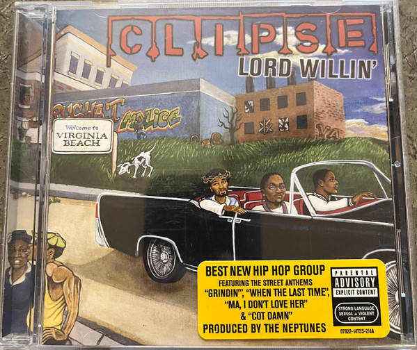 Clipse – Lord Willin' (Sony DADC Terre Haute Pressing, CD) - Discogs