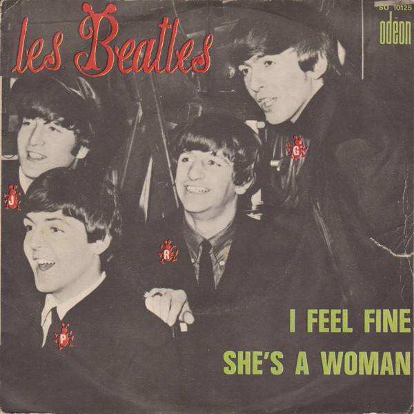 Les Beatles – I Feel Fine (1964, Vinyl) - Discogs