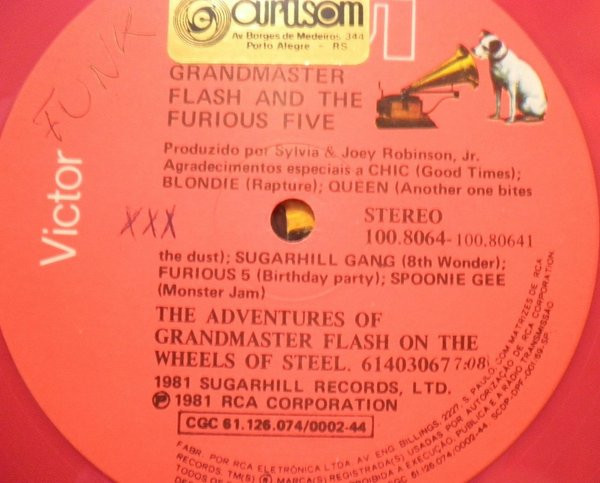 Album herunterladen Grandmaster Flash & The Furious Five - Grandmaster Flash On The Wheels Of Steel The Party Mix
