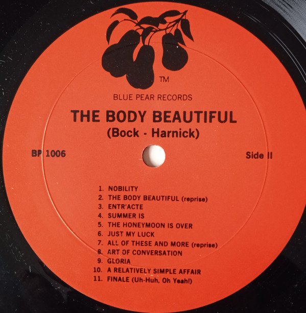 télécharger l'album Original Broadway Cast - The Body Beautiful