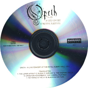 Opeth - In Live Concert At The Royal Albert Hall | Releases | Discogs
