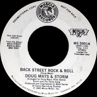 ladda ner album Doug Mays & Storm - Back Street Rock Roll