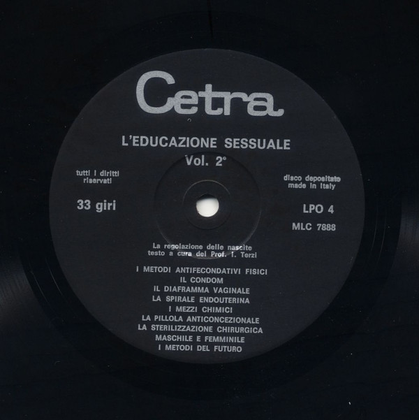 baixar álbum Prof I Terzi - LEducazione Sessuale Vol 1