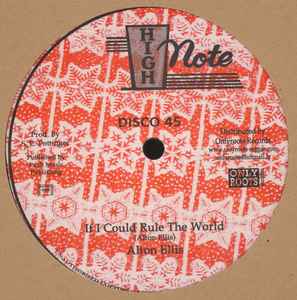 If I Could Rule The World / Lava - Alton Ellis / The Soul Syndicate