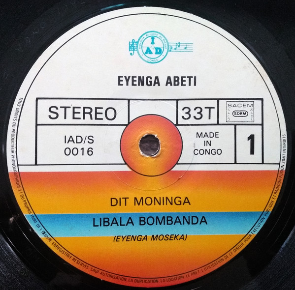 télécharger l'album Eyenga & Abeti - Dit Moninga