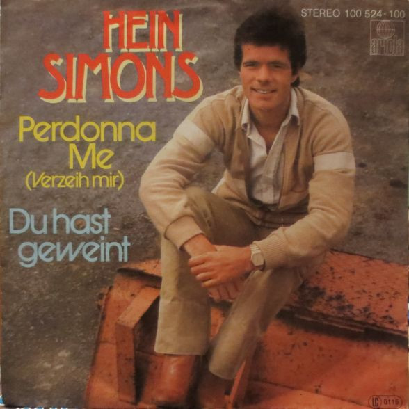 Repegar deslealtad chisme Hein Simons – Perdonna Me (Verzeih Mir) (1979, Vinyl) - Discogs