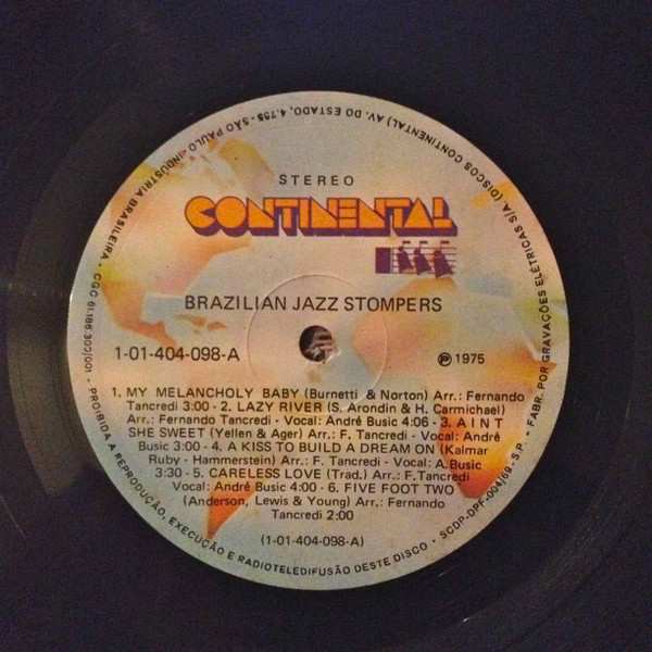last ned album Brazilian Jazz Stompers - Brazilian Jazz Stompers