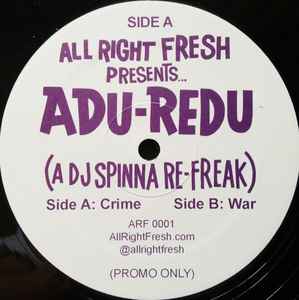 ADU-REDU SADE DJ SPINNA Re-Freak レコード LP - 洋楽