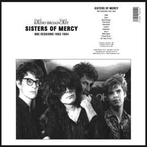 The Sisters Of Mercy - BBC Sessions 1982-1984 album cover