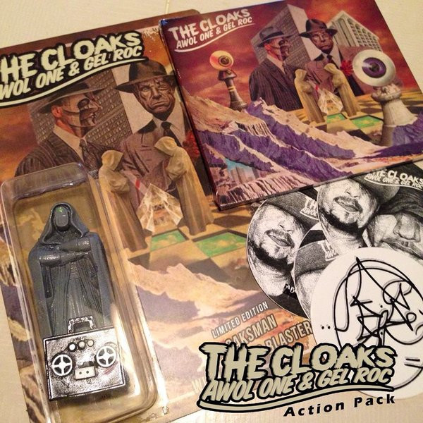 lataa albumi Awol One & Gel Roc Are The Cloaks - The Cloaks CD Action Pack