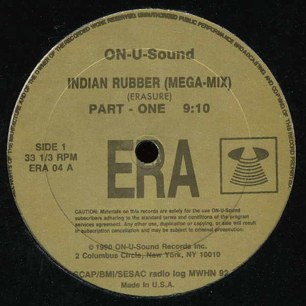 Era – Indian Rubber (Mega (1990, Vinyl) -
