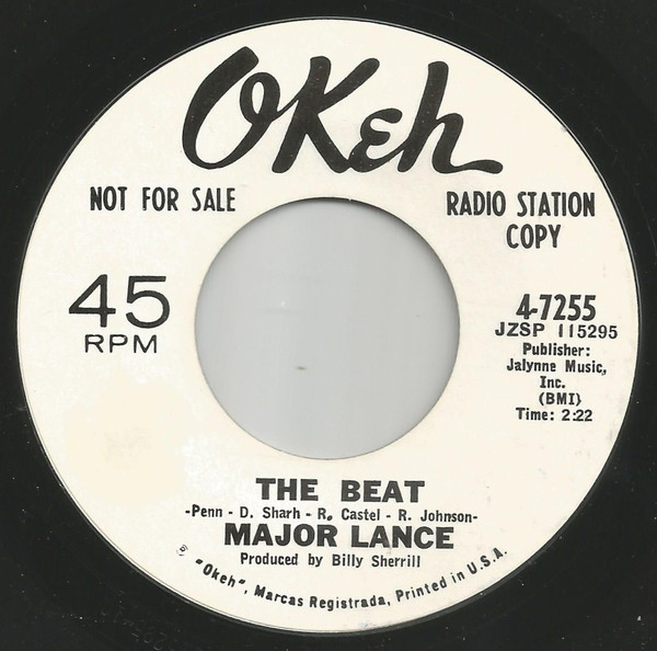 Major Lance – The Beat (1969, Vinyl) - Discogs