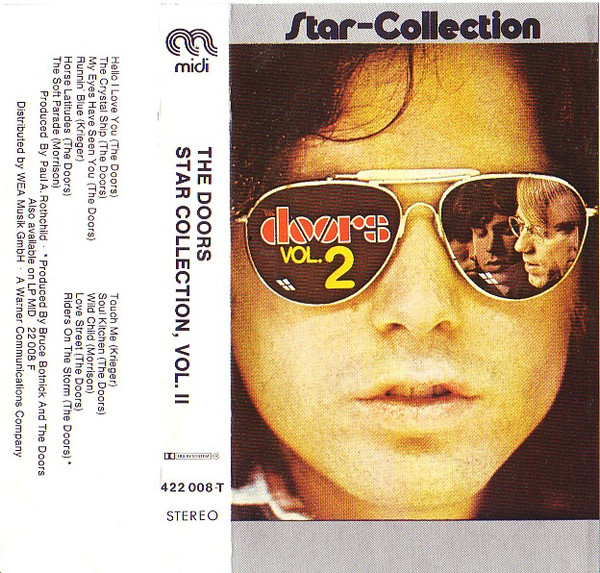 The Doors – Star-Collection Vol.2 (1974, Cassette) - Discogs