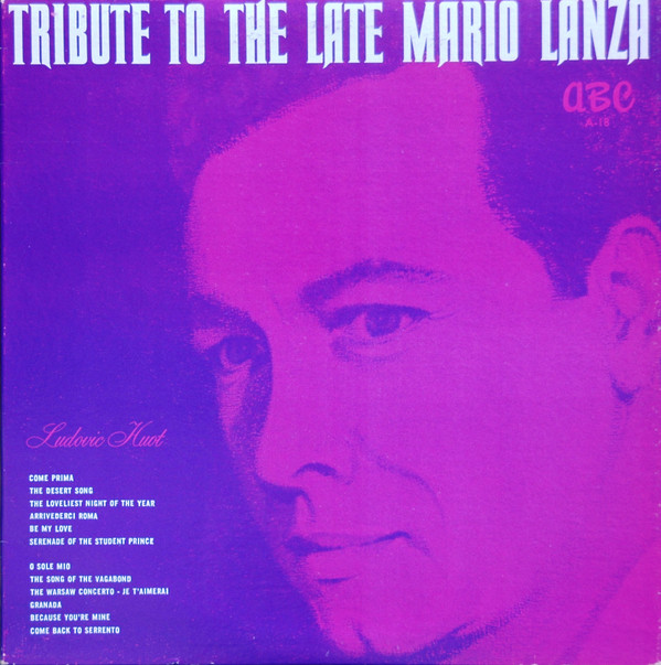 Album herunterladen Ludovic Huot - Tribute To The Late Mario Lanza