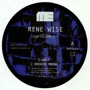 Rene Wise - Loud Colours EP album cover