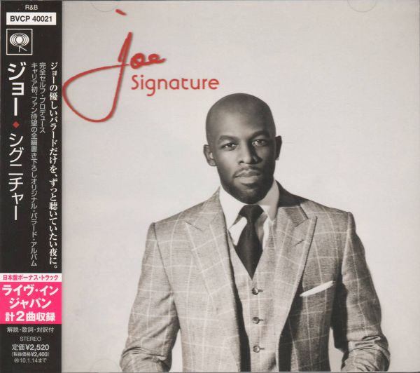 Joe – Signature (2009, CD) - Discogs