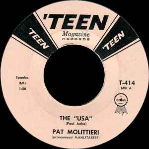 Pat Molittieri - The "USA" / Say That You Love Me album cover