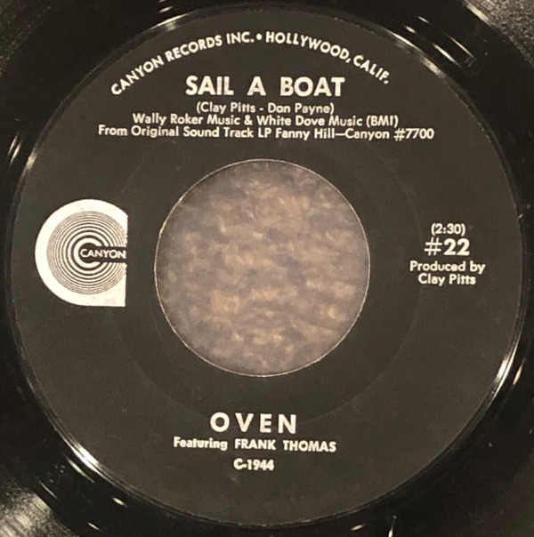 descargar álbum Oven Featuring Frank Thomas - Sail A Boat
