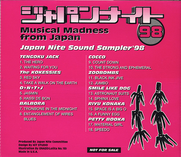 last ned album Various - Japan Nite Sound Sampler 98
