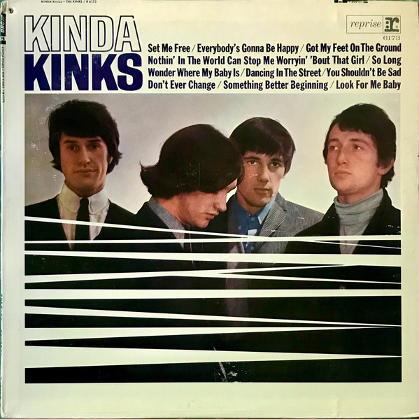 The Kinks Kinda Kinks 1965 Santa Maria Press Vinyl Discogs