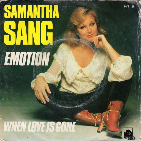 Samantha Sang – Emotion / When Love Is Gone (1978, Vinyl) - Discogs