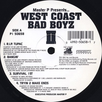 West Coast Bad Boyz II (1997, Vinyl) - Discogs