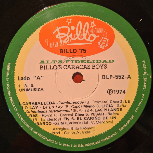 télécharger l'album Billo's Caracas Boys - Billo 75