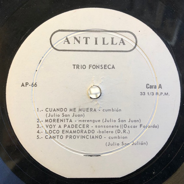 Album herunterladen Trío Fonseca - Merengues y Cumbias