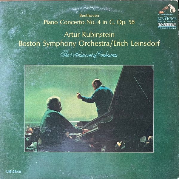 Beethoven - Artur Rubinstein, Boston Symphony Orchestra / Erich 