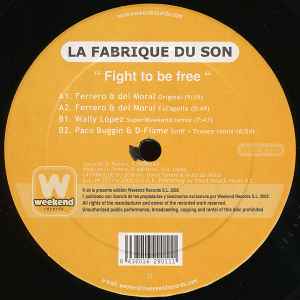 La Fabrique Du Son - Fight To Be Free album cover
