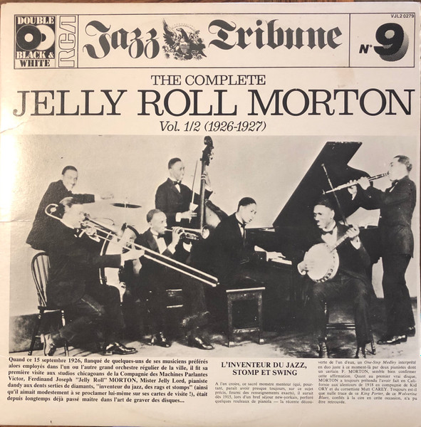 Jelly Roll Morton The Complete Jelly Roll Morton Vol 1 2 1926 1927 1979 White Labels Vinyl Discogs
